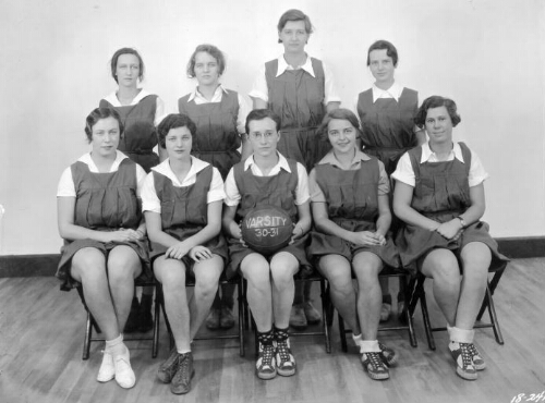 Adelphi College Women's Basketball Team, 1930