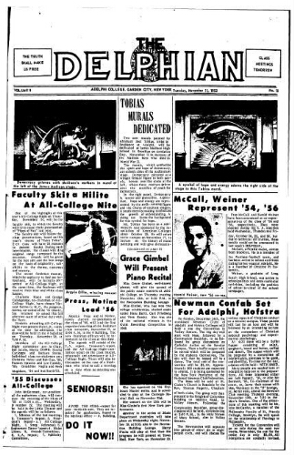 The Delphian, November 11, 1952