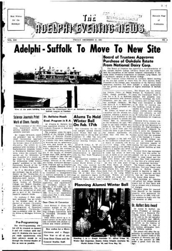 Adelphi Evening News 1961-12-15