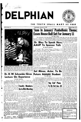 The Delphian, January 08, 1957