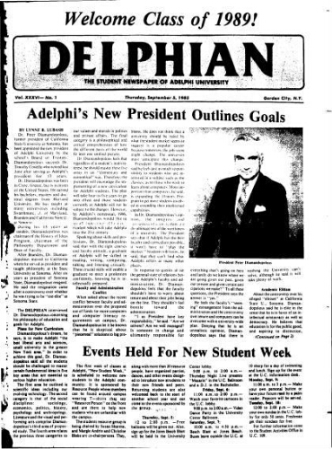 The Delphian, September 05, 1985